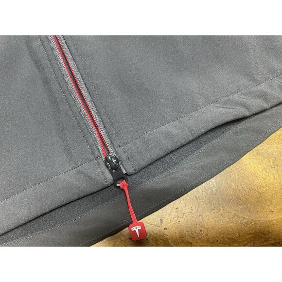 Tesla Service Employee Issue Soft Shell Jacket Womens XL Black - Picture 9 of 16